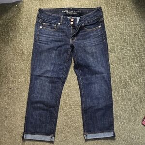 American Eagle Outfitters Women's Artist Crop Stretch Jeans